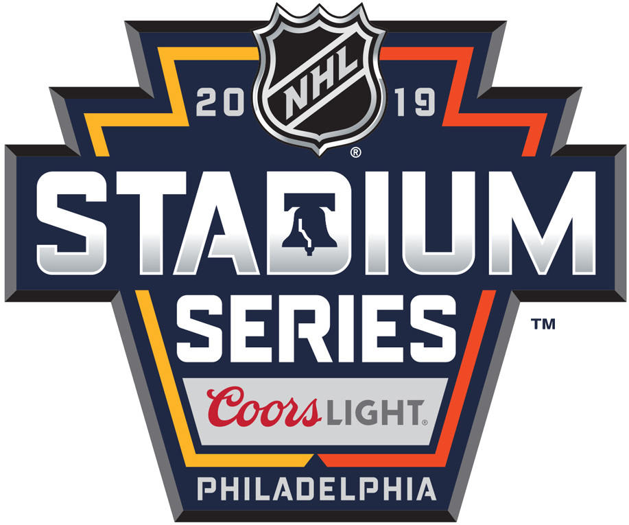 The Nhl, Philadelphia Flyers, And The Pittsburgh Penguins - 2019 Coors Light Nhl Stadium Series (1000x1000), Png Download