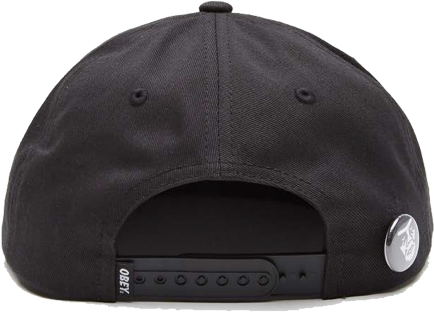 Barrage 6 Panel Snapback Black - Baseball Cap (1024x1024), Png Download