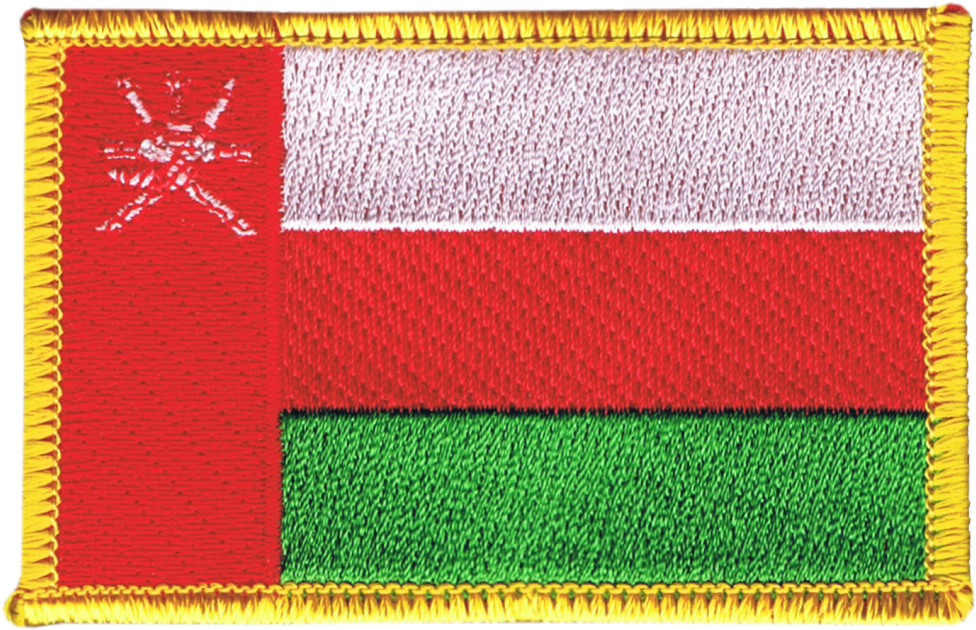 Oman Patch, Badge - Flag (1500x1040), Png Download