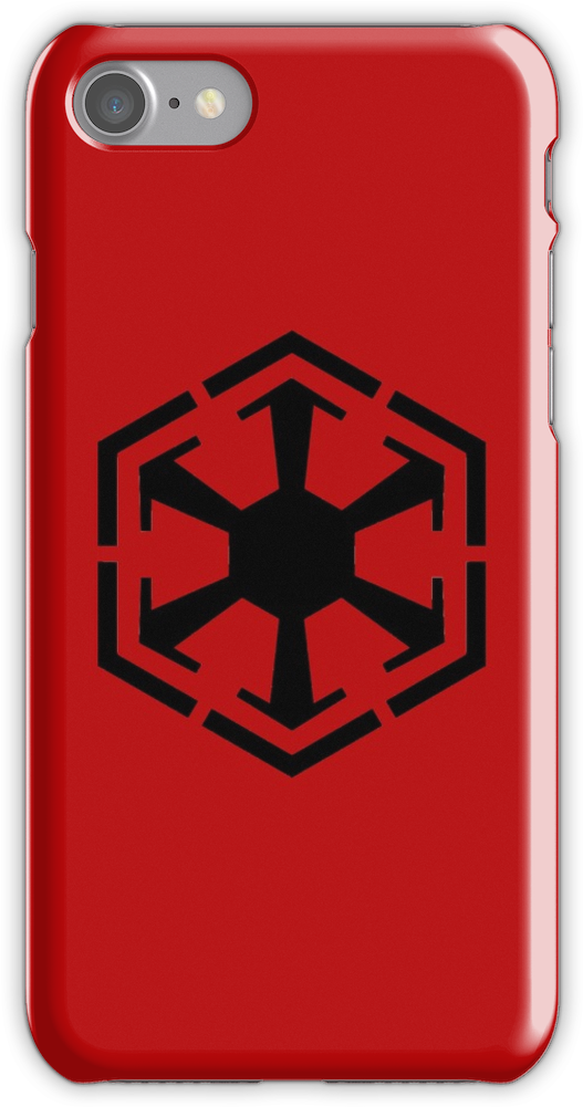 Sith Empire Iphone 7 Snap Case - Logo Sith Star Wars (750x1000), Png Download