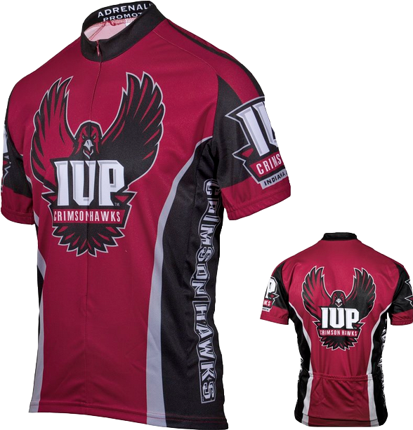 Cycling Jersey, Full Hawk Logo, Maroon & Black - Sports Jersey (609x634), Png Download