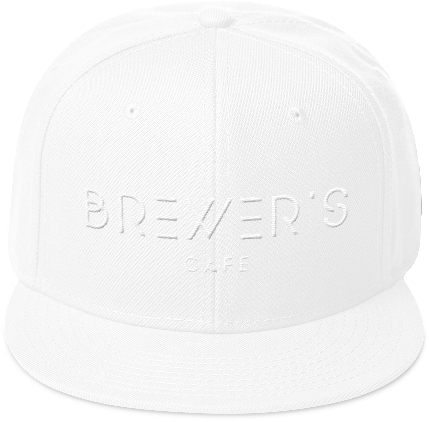 White Snapback Hat - Baseball Cap (1000x1000), Png Download
