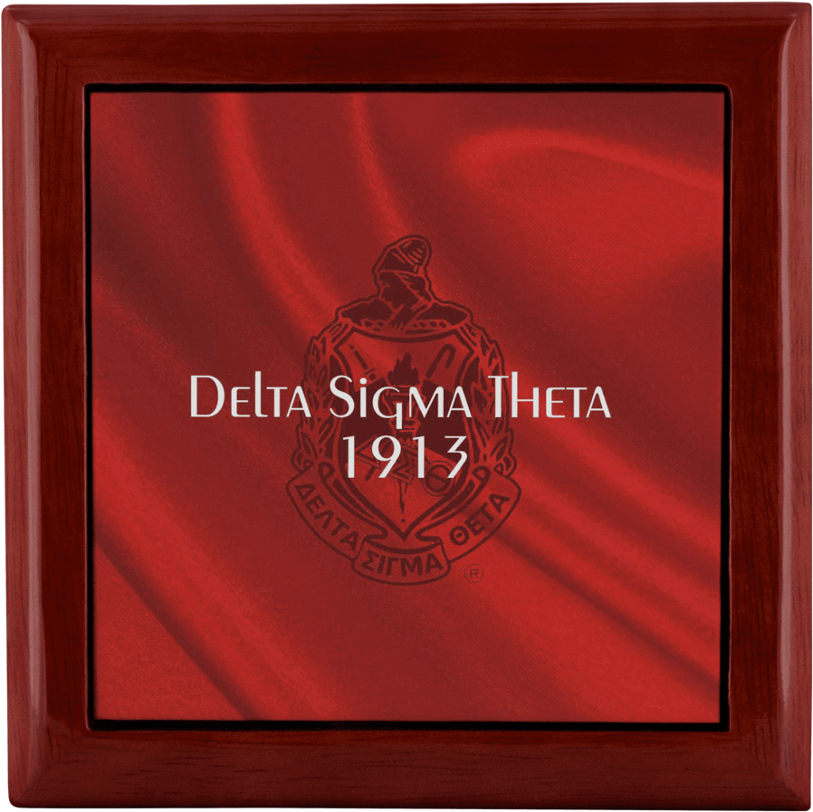 Delta Sigma Theta Jewelry Box - Within The Eddy (1024x1024), Png Download