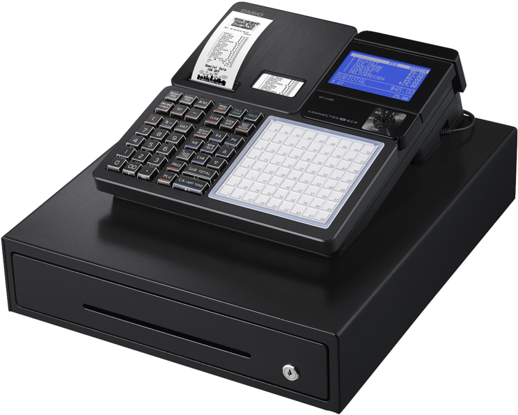 Casio Sr-c4500m - Casio Sr C4500 (1000x791), Png Download