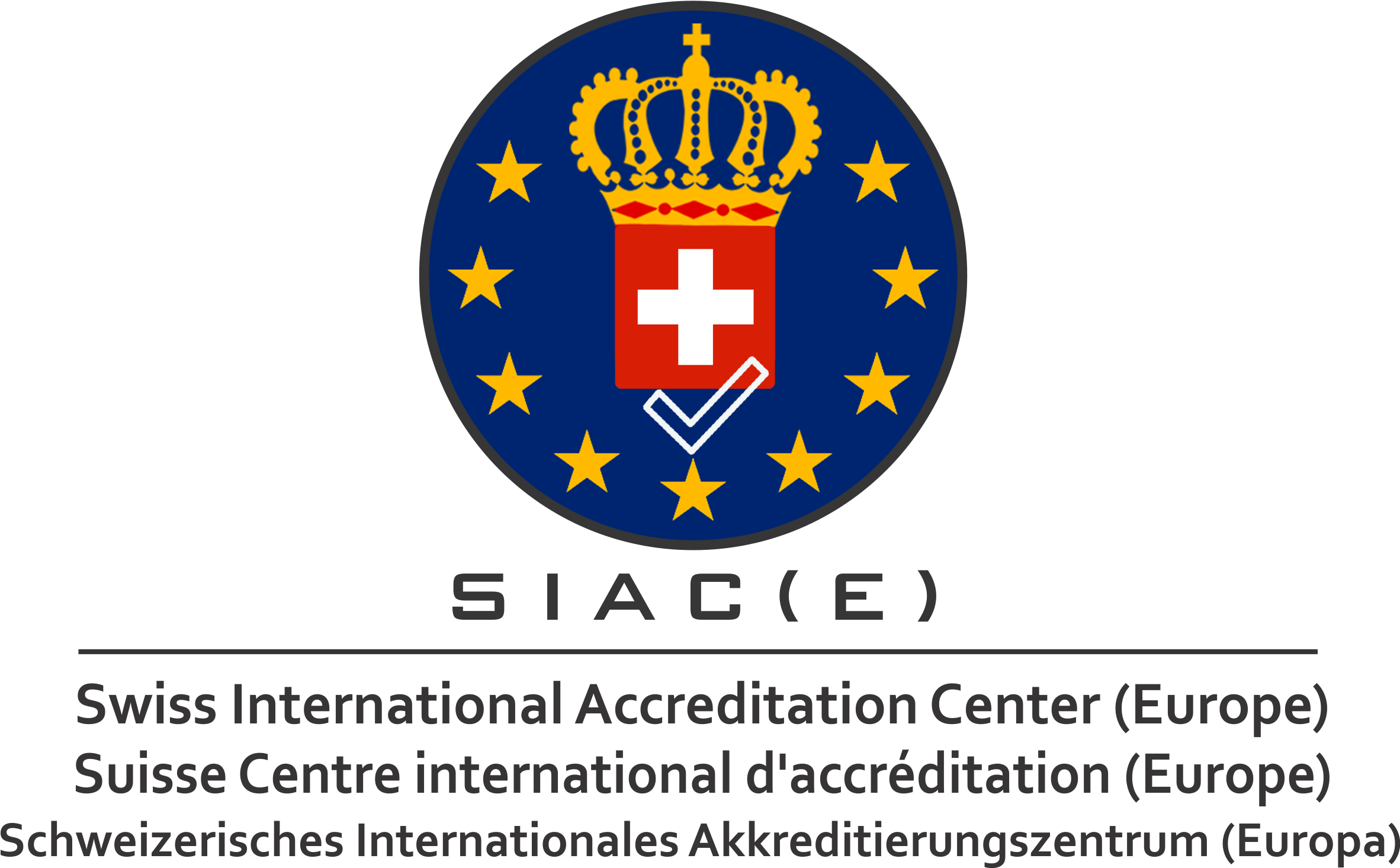 Swiss International Accrediation Center - Crest (2363x1526), Png Download