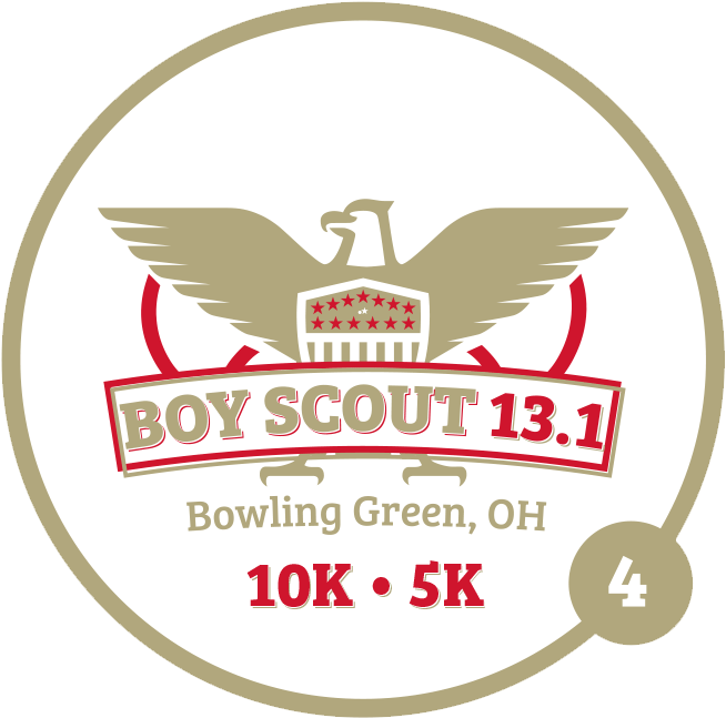 Boy Scout Half Marathon & Tenderfoot 5k Bowling Green, - Boy Scouts Of America (653x687), Png Download
