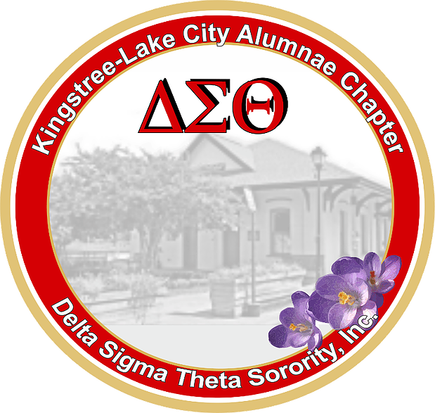 Welcome To Kingstree-lake City Dst - Delta Sigma Theta (619x587), Png Download
