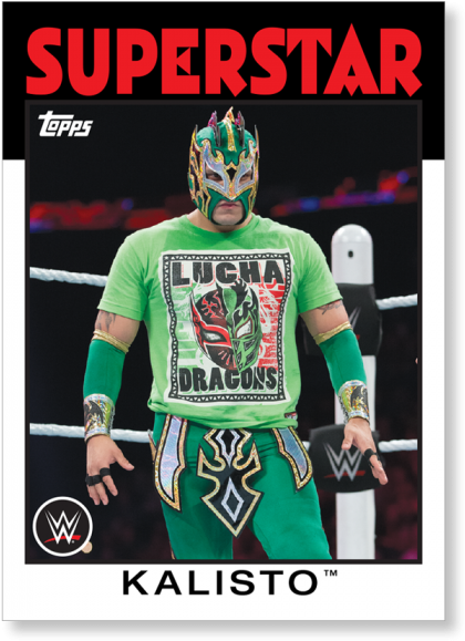 Kalisto - Topp Wwe Card 2016 (700x700), Png Download