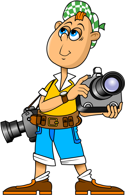 Owl Clip Art, Image Digital, School Clipart, Art Impressions - Clip Art For People With Cameras (509x800), Png Download
