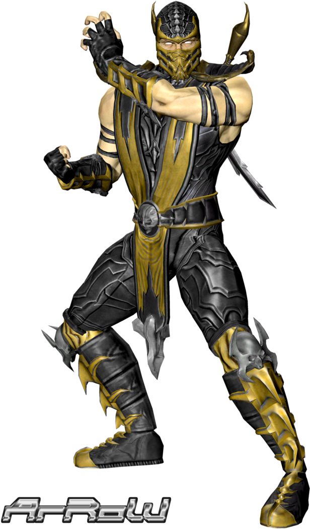 Мортал Комбат 9 Скорпион (753x1061), Png Download