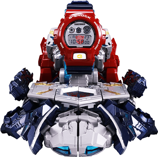 And This Is How It Looks Like When Transformed To The - Casio G Shock Transformers (600x600), Png Download