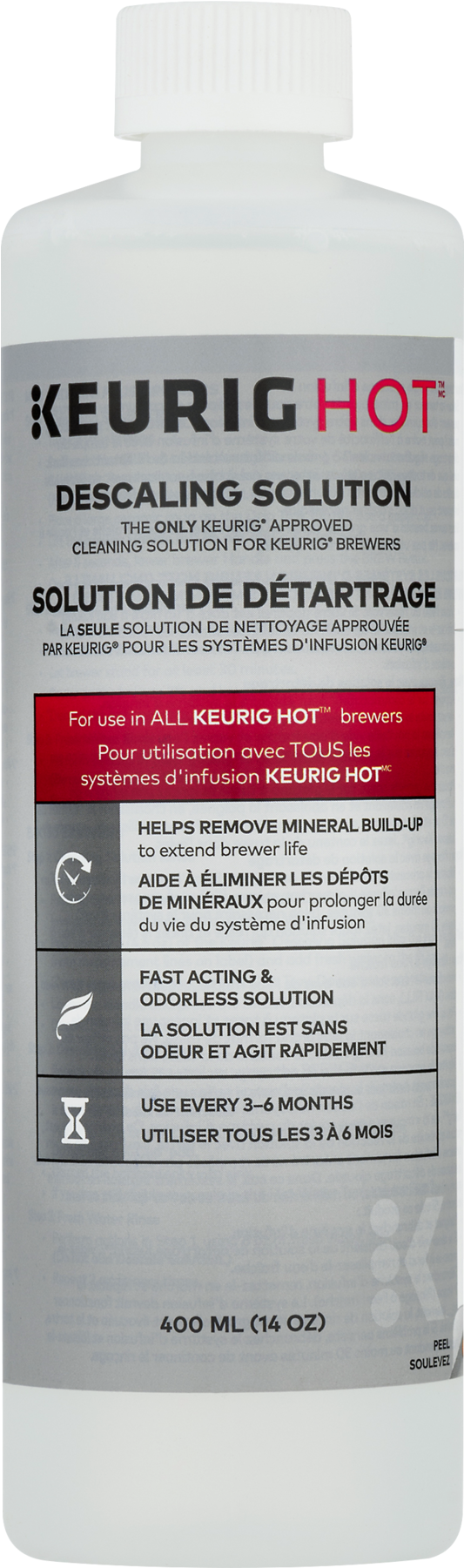 Keurig Descaling Solution For All Keurig - Bottle (1800x1800), Png Download