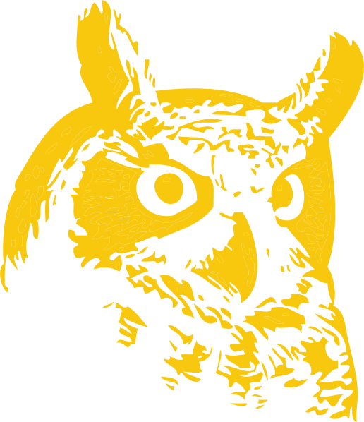 Orange Owl Svg Clip Arts 516 X 598 Px (516x598), Png Download