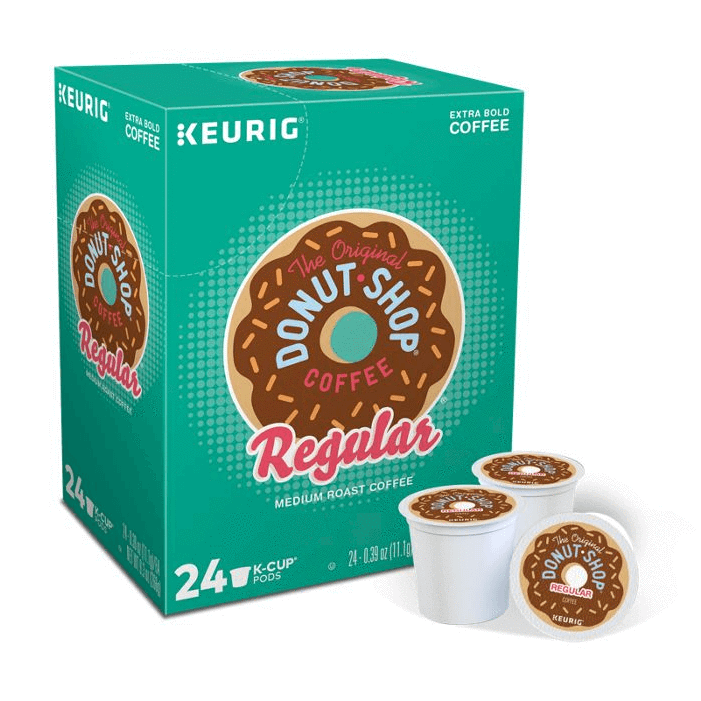 The Original Donut Shop® Coffee Regular - Keurig Donut Shop Coffee (1028x700), Png Download