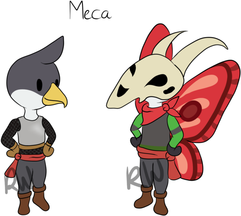 This Is My Starbound Character Meca - Cartoon (968x825), Png Download