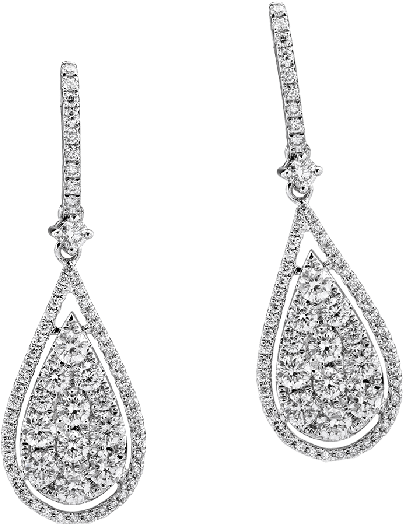 Cercei Aur 18k Si Diamante Dcte00002 Teilor - Earrings (700x700), Png Download