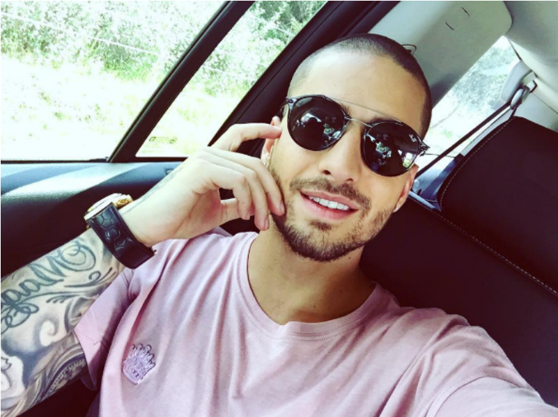 No Início Deste Ano, Os Dois Foram Flagrados Passeando - Gafas De Sol Maluma (1200x630), Png Download