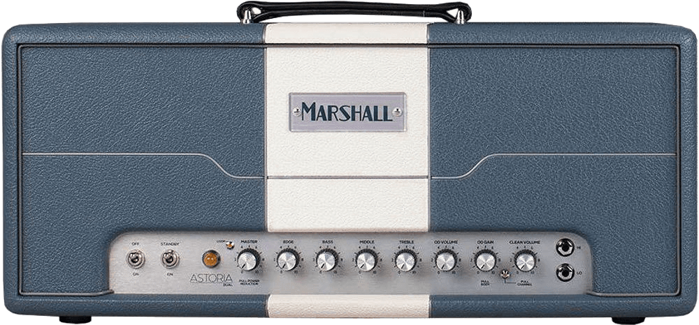 Marshall Astoria Dual 30w Head - Marshall Astoria Dual Head (1000x466), Png Download