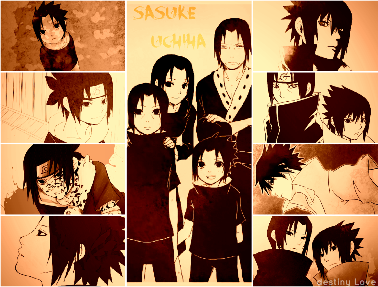 Sasuke Uchiha Sasuke Uchiha Family Destiny Memoris - Cartoon (1280x974), Png Download