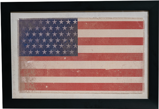 American Flag Artwork - Flag Of The United States (543x717), Png Download