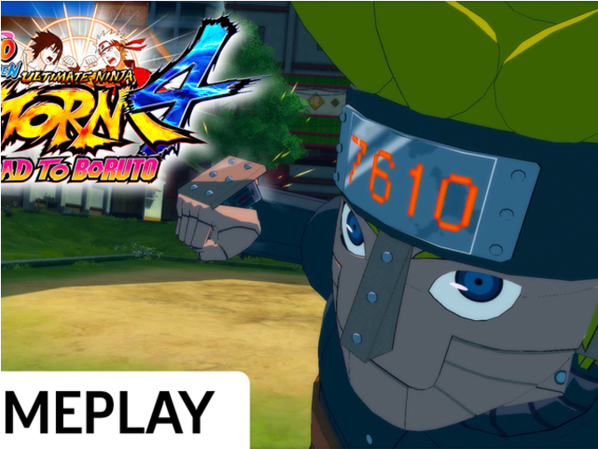 Ultimate Ninja Storm 4 Road To Boruto Gameplay - Naruto (896x504), Png Download