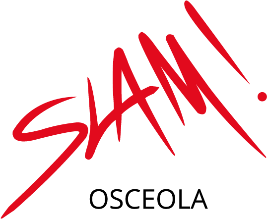 Slam Osceola Logo Mesa De Trabajo 1 - Slam Miami Logo (824x601), Png Download