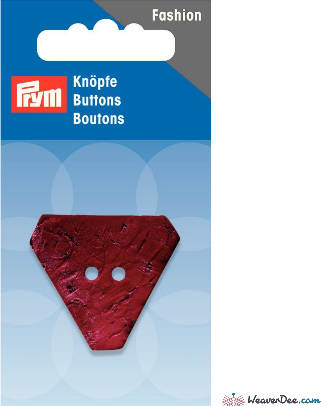 Prym - Coconut Button - Triangle - Weaverdee - Com - Snap Fastener (1500x1366), Png Download