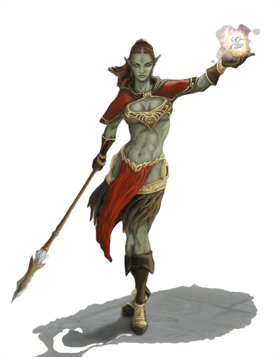 D E Sorcerer A Look At The Class Nerds On Earth Png - Orc (564x721), Png Download