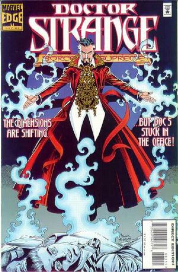 Купете Comics 1995-11 Doctor Strange Sorcerer Supreme - Doctor Strange Variant Covers (950x950), Png Download