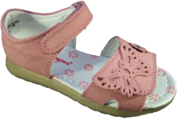 Pink - Sandal (650x488), Png Download