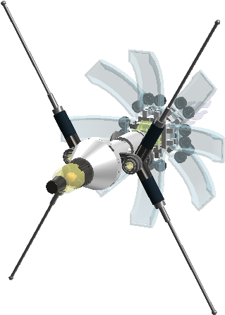 Solar Lotus Satelite - Model Aircraft (994x577), Png Download