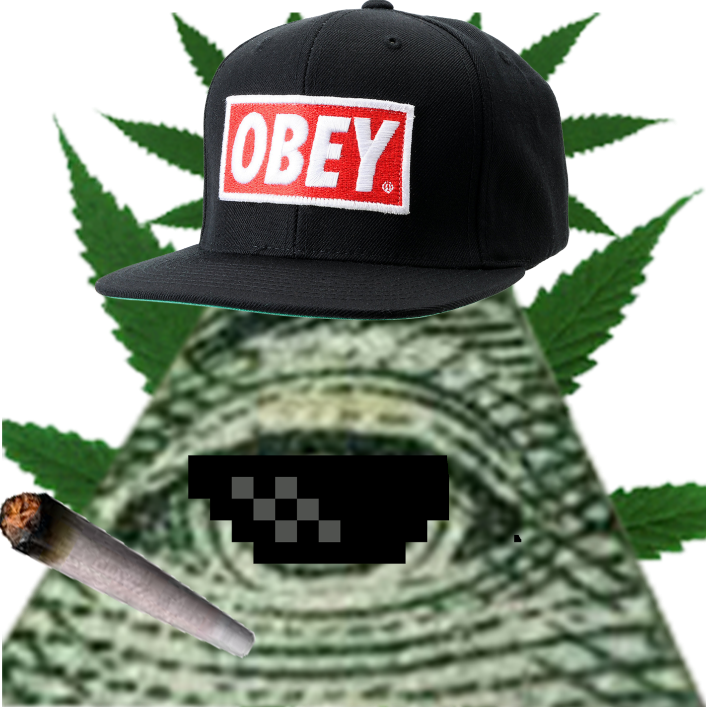 Illuminati Transparent (1422x1424), Png Download