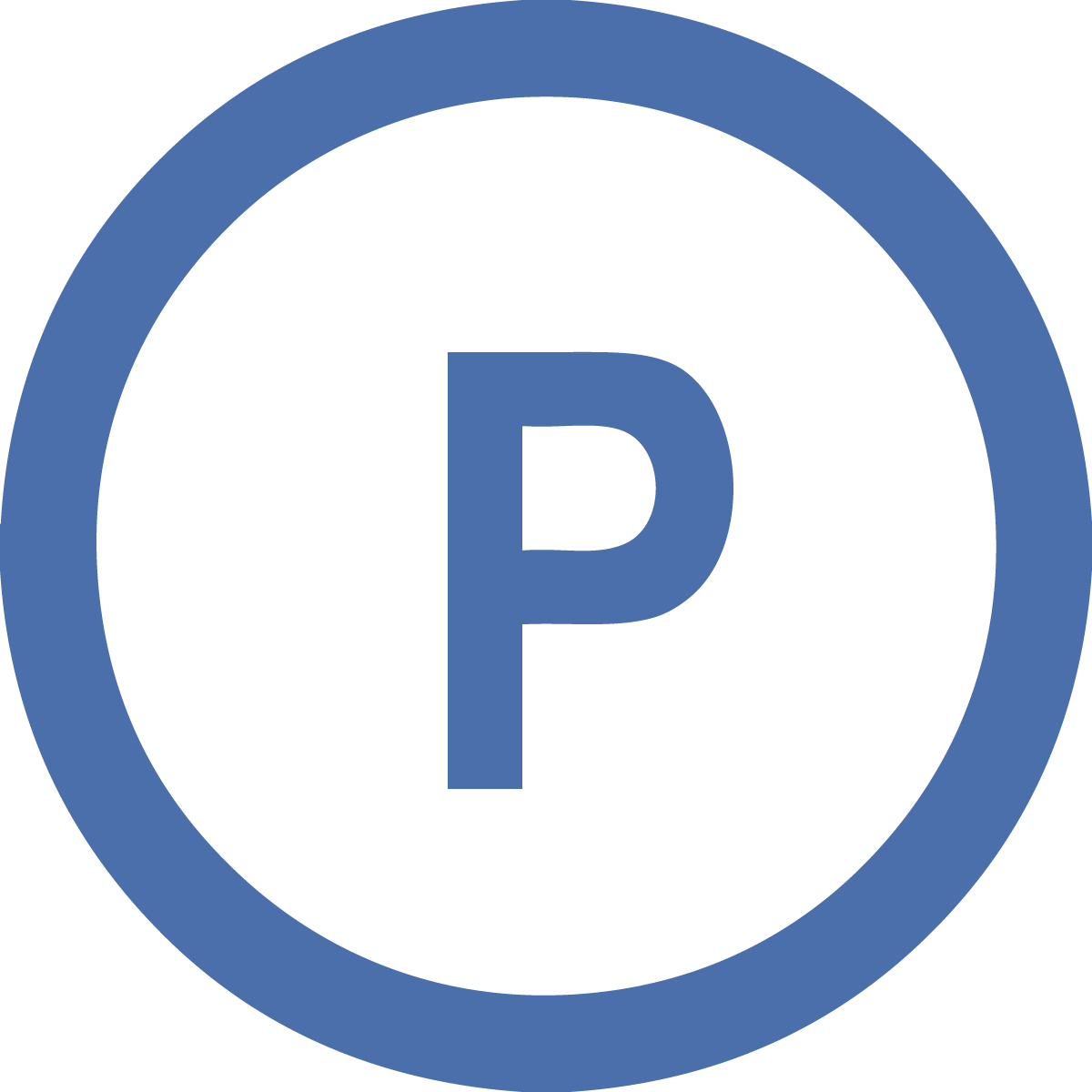 Traffic And Parking - B Icon Png (1200x1200), Png Download