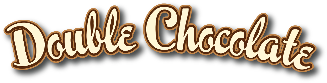 360 Double Chocolate Flavored Vodka - Calligraphy (1312x372), Png Download
