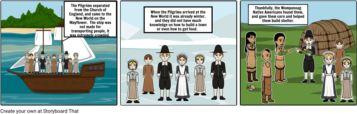 The Real Story Of Thanksgiving - Hotu Matua (1164x385), Png Download