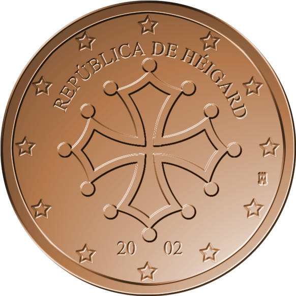 Heigard 1 2 5 Euro Coins - Circle (600x600), Png Download