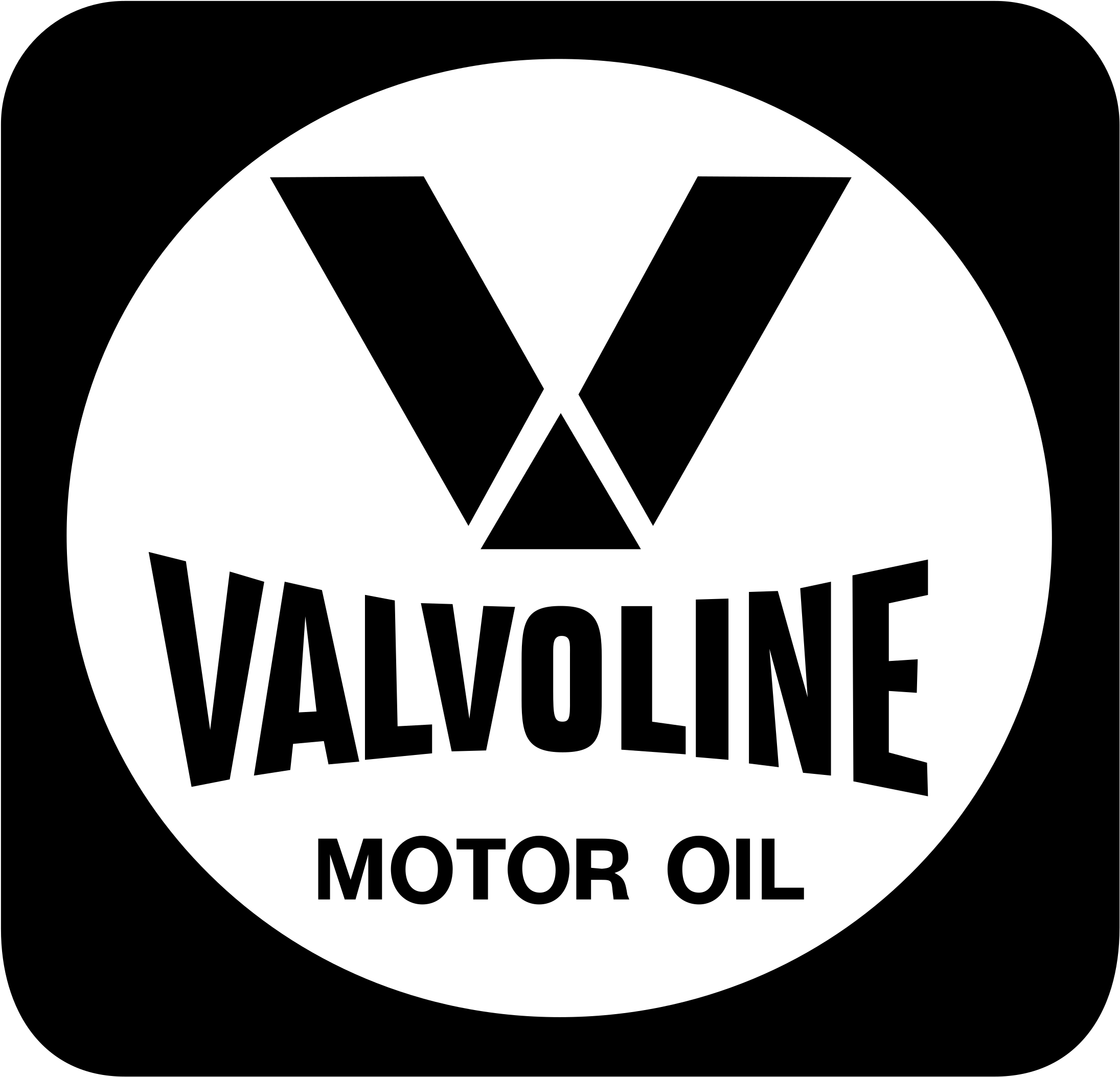 Valvoline Logo Png Transparent - Valvoline (2400x2400), Png Download