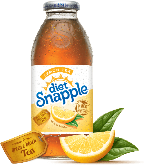 Diet Lemon Snapple (571x571), Png Download