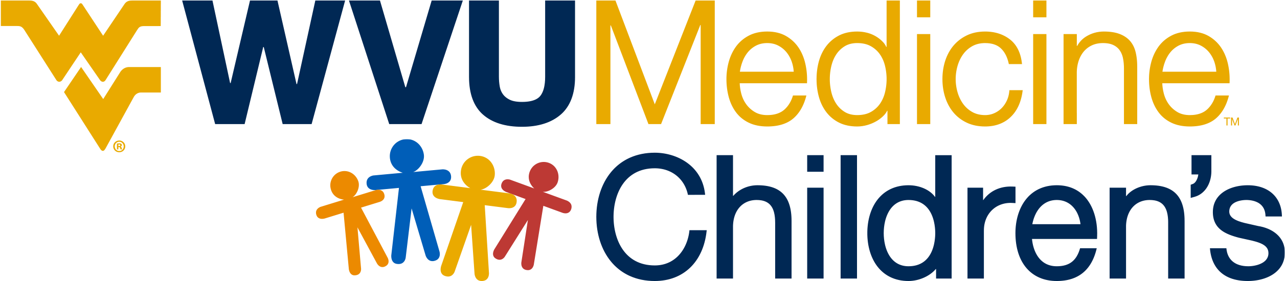 Wvu Children's Hospital (2560x808), Png Download