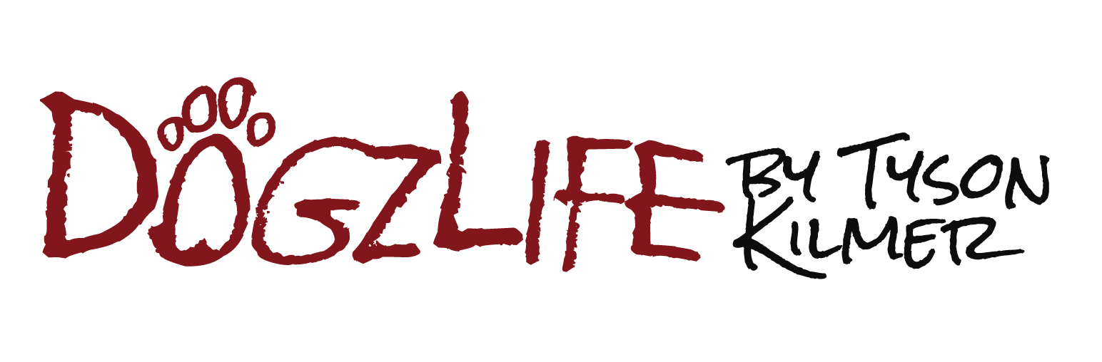 Dogzlife By Tyson Kilmer - Calligraphy (1544x508), Png Download