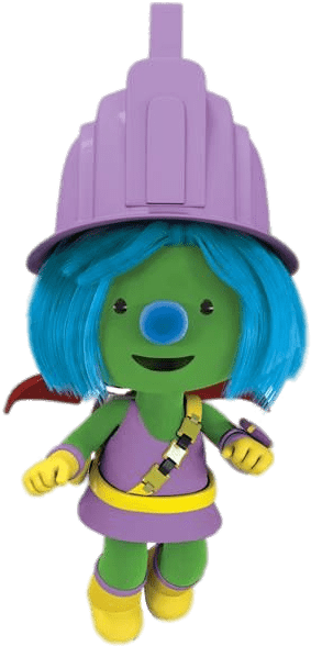 Doozers Daisy Wheel - Cartoon (712x712), Png Download