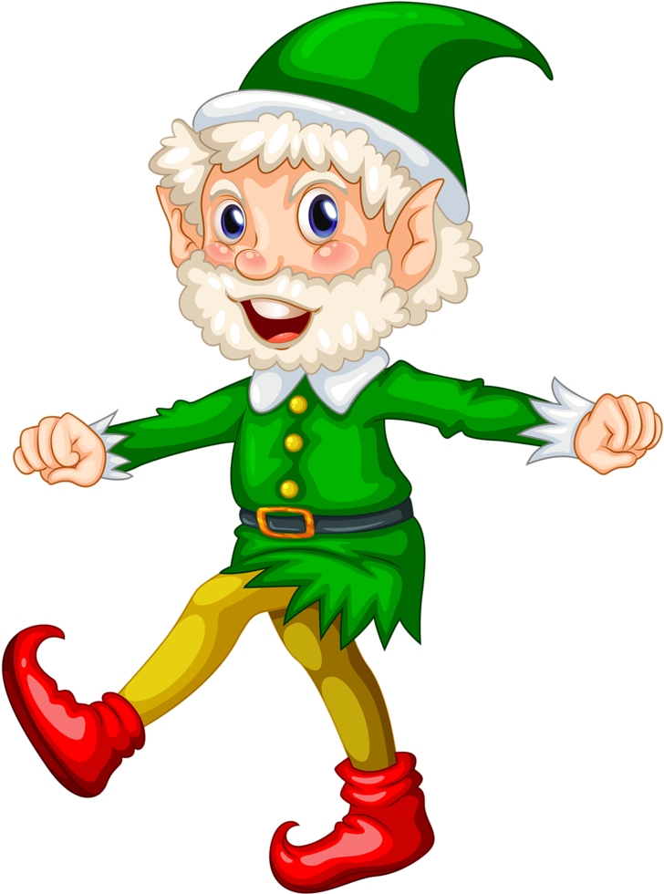 798 X 1024 1 - Christmas Elf Cartoon Png (798x1024), Png Download