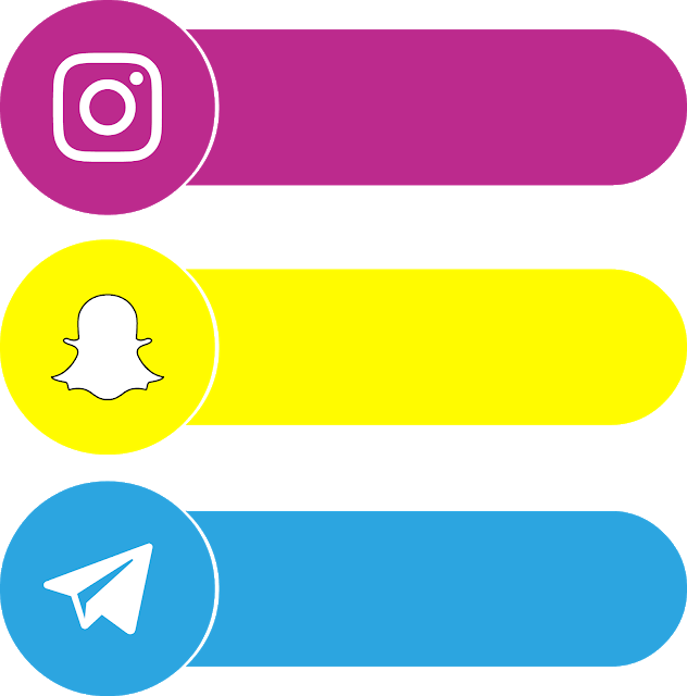 Download Icons Instagram Telegram Snapchat Svg Eps - Snapchat (632x640), Png Download