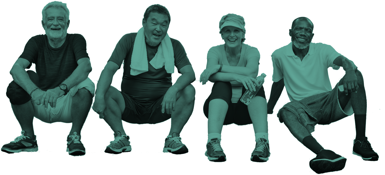 Producing Better Health Outcomes Together - Sitting (1500x692), Png Download