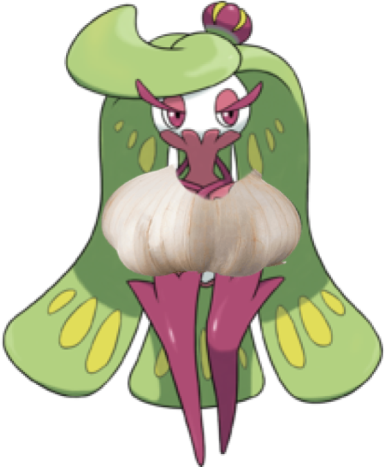 Garlic - Pokemon Sun And Moon Grass Types (672x672), Png Download