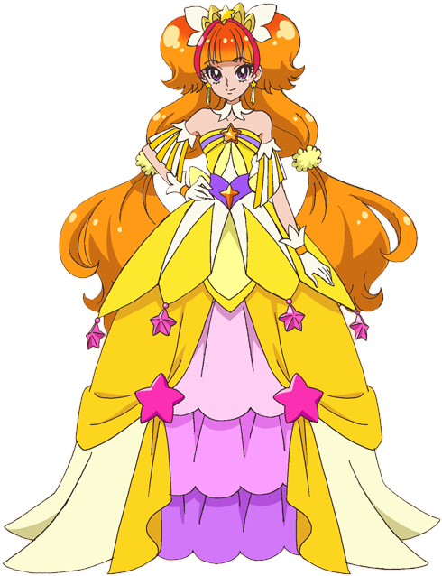 Princess Pretty Cure Cure Twinkle Mode Elegant Pose - Cute Twinkle Princess Precure (490x645), Png Download