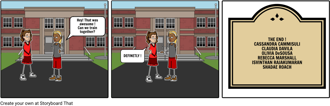 The Running Girl - Cartoon (1164x385), Png Download