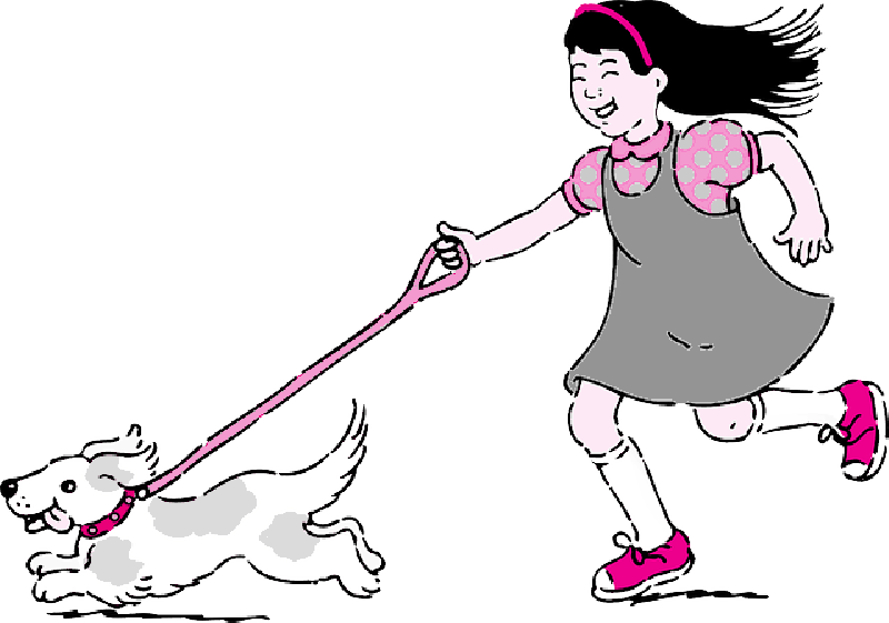 Mb Image/png - Cartoon Dog And Human (800x561), Png Download