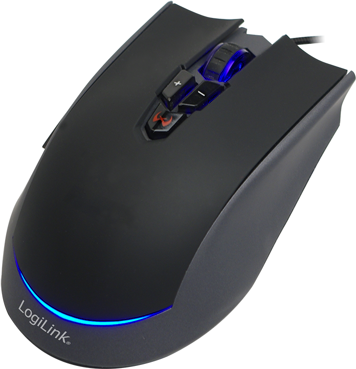 Product Image (png) - Logilink Optical Gaming Mouse 3200 Dpi (800x800), Png Download