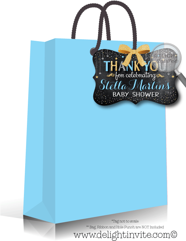 Twinkle Twinkle Little Star Boy Baby Shower Favor Tags - Twinkle Twinkle Little Star Thank You Tags (613x822), Png Download